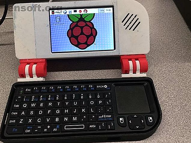 Ordinateur portable de poche Raspberry Pi imprimé en 3D