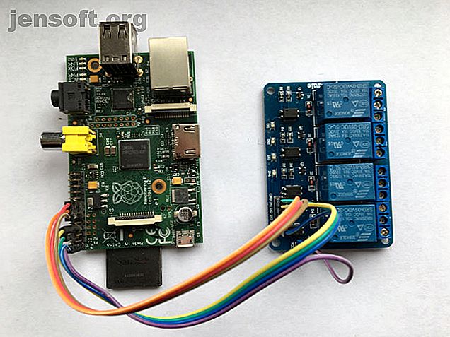 Raspberry Pi connecté à une carte relais