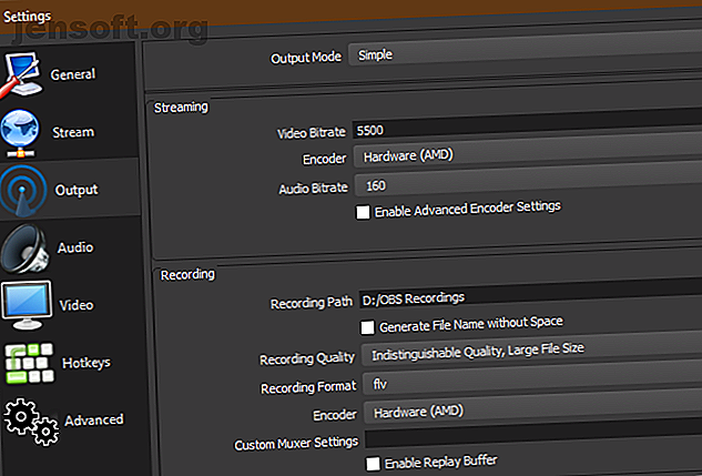 08-OBS-Simple-Recording-Settings