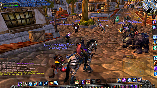 Capture d'écran de World of Warcraft