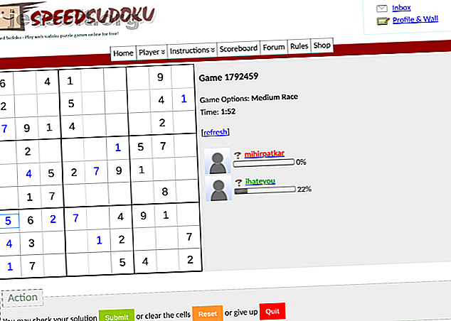 Jouez contre deux à quatre amis ou étrangers pour résoudre le Sudoku le plus rapide du Sudoku rapide