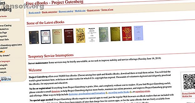 Ebooks gratuits de Project Gutenberg
