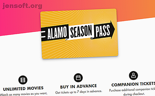 Alternatives à MoviePass - Alamo Season Pass