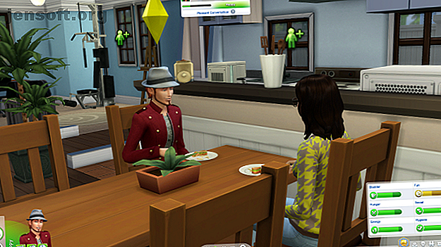Interactions sociales dans Les Sims 4
