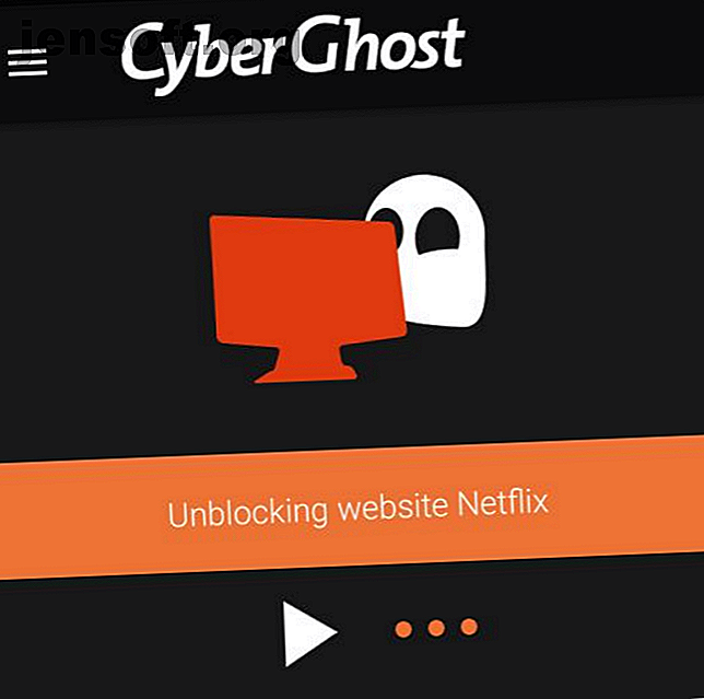 Cyberghost est le meilleur réseau VPN Netflix pour téléphones Android et iPhone