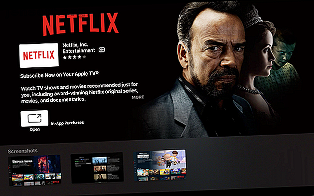 Netflix Apple TV Page de détails