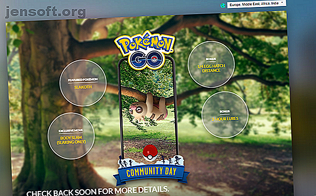 pokemon go trucs et astuces - site web de la liste des événements