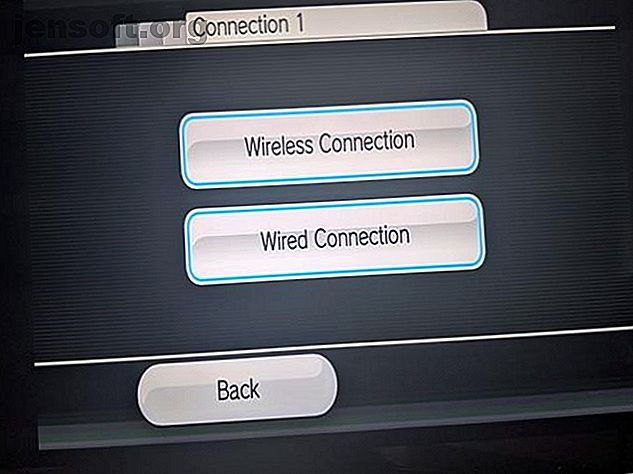 Type de connexion réseau Wii