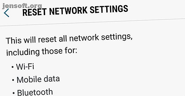 Réinitialiser les paramètres réseau sur Android