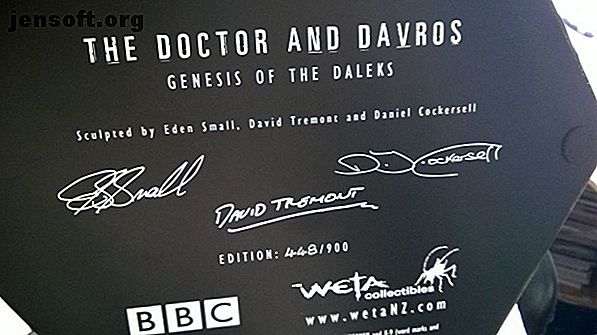 Les articles de Doctor Who se vendent bien sur eBay