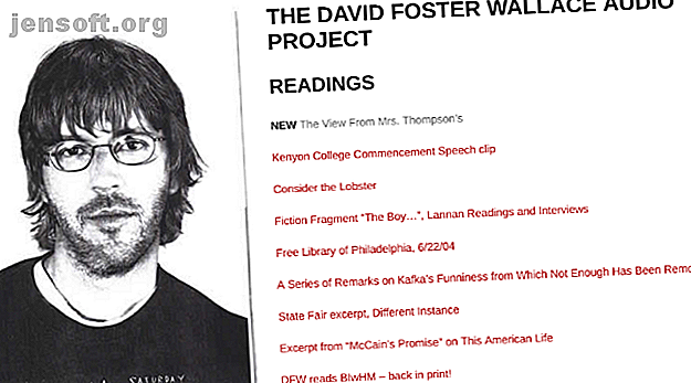 David Foster Wallace vue de mrs. livre audio en streaming gratuit de thompson