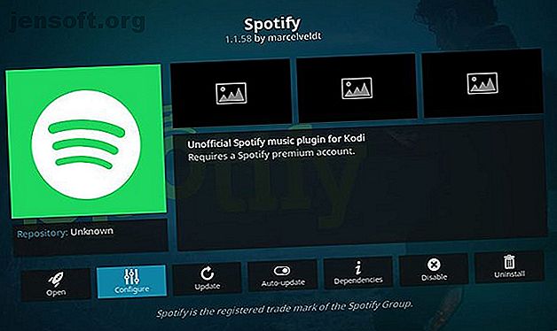 Comment écouter Spotify sur Kodi - Configurez le module complémentaire