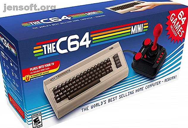Système de jeu rétro C64 Mini