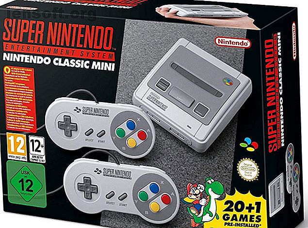 Système de divertissement Super Nintendo Mini Classic