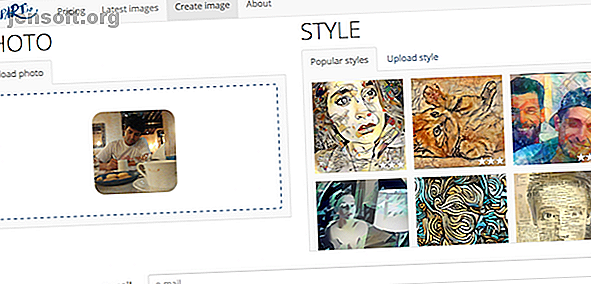 DeepArt est une application Web gratuite pour transformer des images en peintures artistiques.
