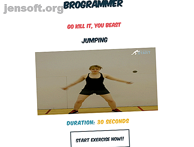 Brogrammer est une application Web qui vous rappelle de prendre des pauses et de recommander des exercices.