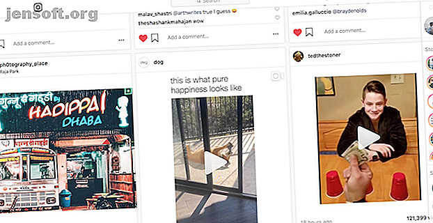 Mise en page améliorée pour l'extension Instagram Chrome