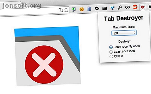 xTab limite le nombre maximal d'onglets que Chrome peut ouvrir.