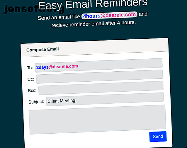 Disse webappene kan bidra til å gjøre e-posten din til et kraftigere verktøy.  Bruk dem til påminnelser, journalposter og til og med brennermailer.