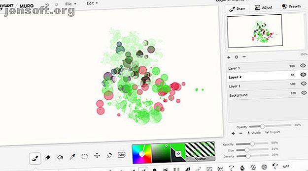 DeviantArt è una delle più grandi comunità di arte digitale sul web.  Vai lì e usa queste tre funzioni gratuitamente.