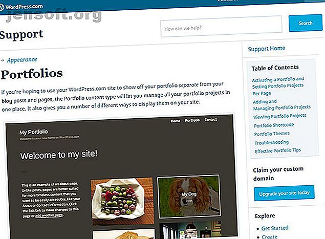 Sites Portfolio --- WordPress