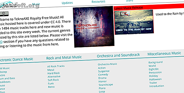 TeknoAXE a une grande collection de musique gratuite et libre de droits à télécharger