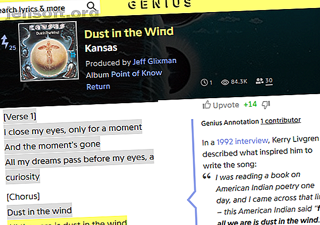 Genius Lyrics Site Web