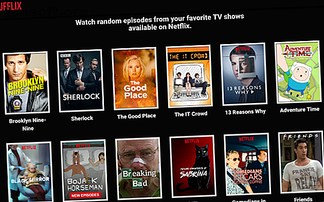 Shufflix joue un épisode au hasard de votre émission préférée sur Netflix
