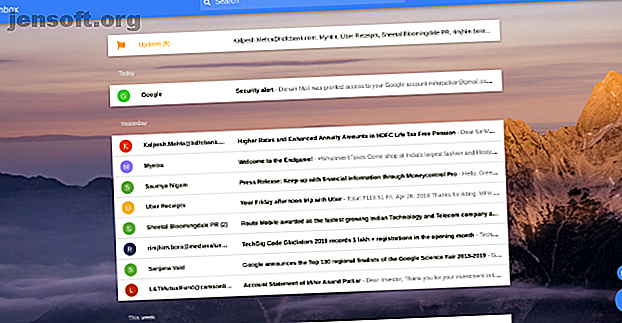 Darwin Mail ramène Inbox de Google pour Gmail