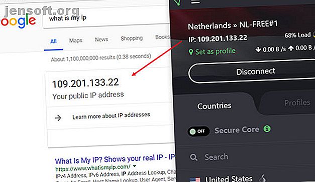 changer votre adresse IP publique avec un VPN