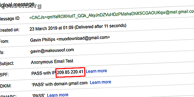 Att skicka ett anonymt e-postmeddelande är inte svårt.  Och det finns legitima skäl att använda ett anonymt e-postkonto.  Vi visar dig hur.