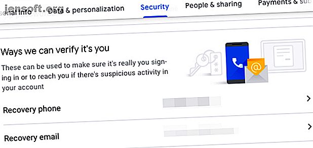 Gjør disse grunnleggende endringene i Google-kontoinnstillingene dine for å beskytte kontoen din og holde det enkelt å gjenopprette når det er nødvendig.