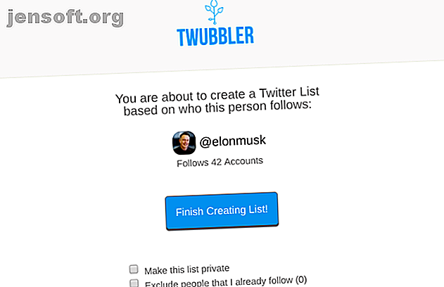 Twubbler vous permet de voir à quoi ressemble le scénario d'un autre utilisateur Twitter