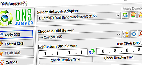 Outil de test DNS Jumper DNS