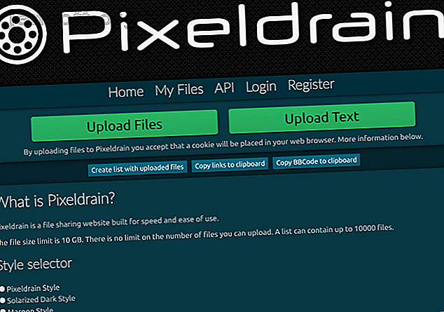 Pixeldrain vous permet de partager des fichiers jusqu'à 10 To et de créer des collections allant jusqu'à 10 000 fichiers.