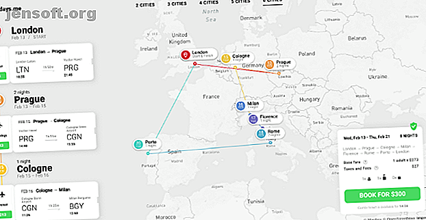 EightyDays suggère des voyages européens multi-destinations