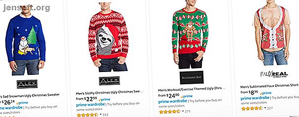 Amazon Mens Ugly Pulls de Noël