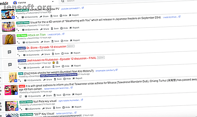 Reddit Anime Discussion Sites Anime