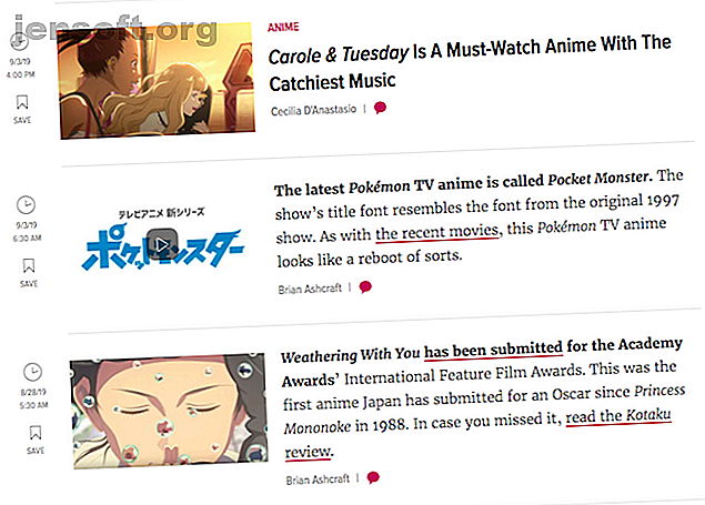Kotaku Anime News Site