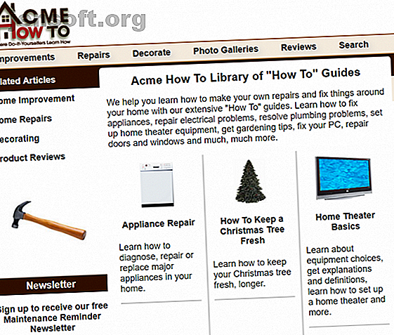 acme comment homepage