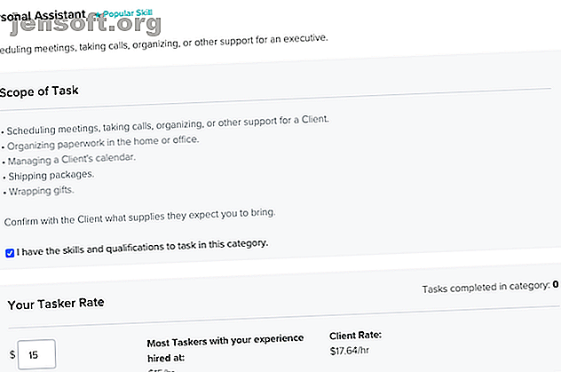 Offres d'emploi TaskRabbit dans la catégorie Personal Assistant