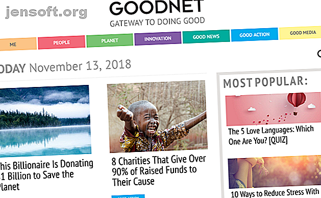 Goodnet pour des nouvelles édifiantes