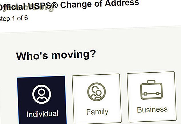 Changer d'adresse quand vous déménagez?