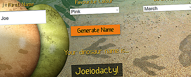 Nom du dinosaure