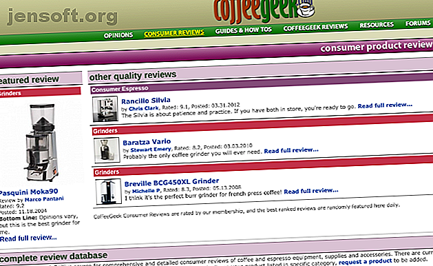 Coffee Geek est l'encyclopédie phare d'Internet pour tout ce qui concerne le café.