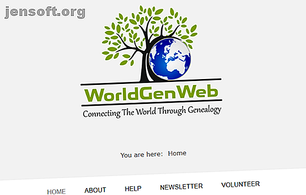 Utilisez WorldGenWeb pour la recherche de généalogie