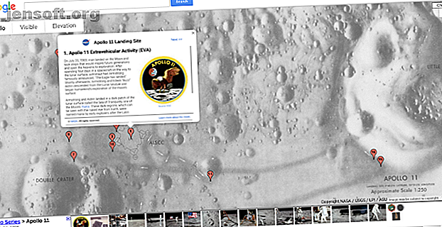 Explorez le chemin de Neil Armstrong et de Buzz Aldrin sur la lune avec Google Moon