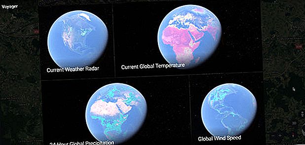 Carte météorologique mondiale sur Google Earth