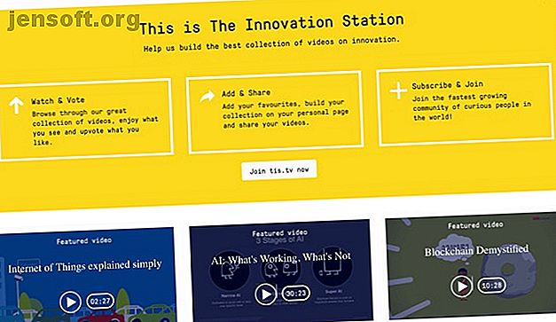 Le site de la station d'innovation
