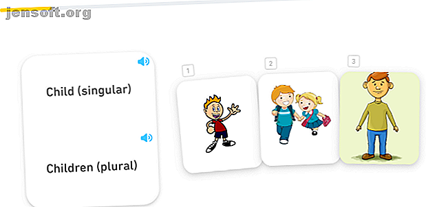 Apprendre l'anglais avec de minuscules cartes par duolingo